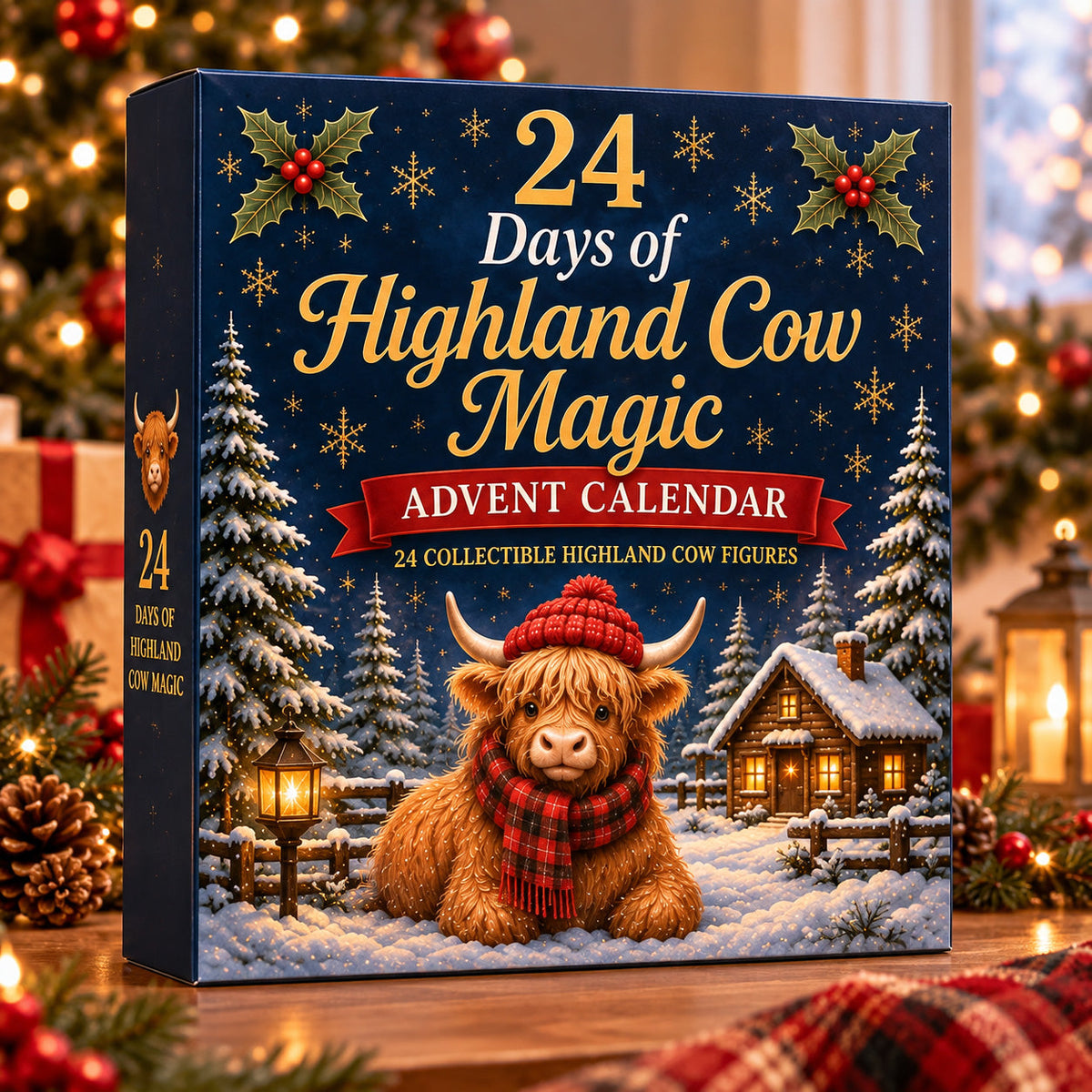 ๐ฎ 24 Days Highland Cow Advent Calendar With 24 Mini Surprises