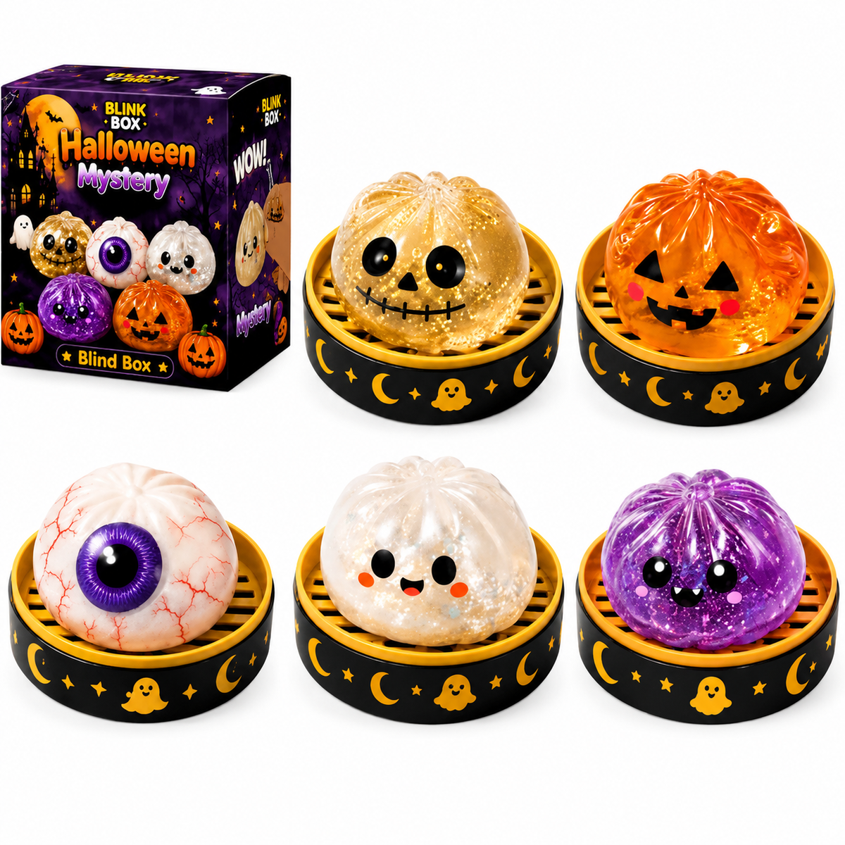 ⏳ FINAL 24 HOURS · 50% OFF👻Halloween Slow-Rise Squishies – Choose Your Series