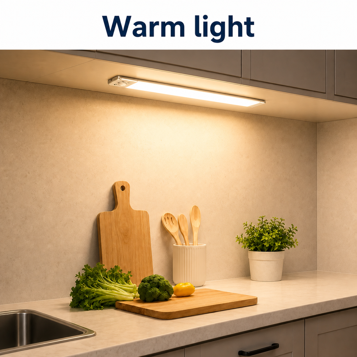 🔥LAST DAY 50% OFF ✨Motion Sensor Cabinet Light – No Wiring Needed