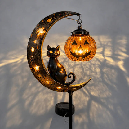 Dobryla®🎃 Halloween Early Bird Sale | 50% OFF Pumpkin Moon Garden Stake Light
