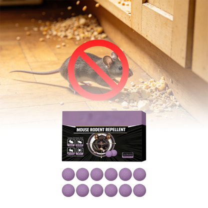 🐭12-Pack Rodent Repellent Balls for Home Kitchen – 🌿 A SCENT BARRIER THEY DON’T WANT TO STICK AROUND