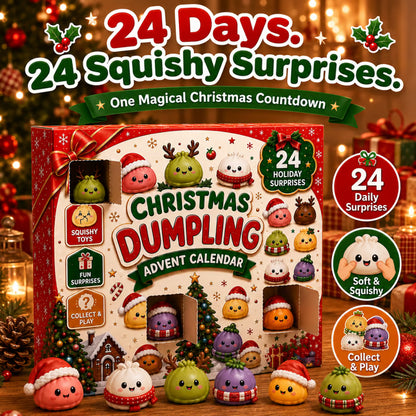 🎄 24 Days of Squishy Surprises Christmas Advent Calendar
