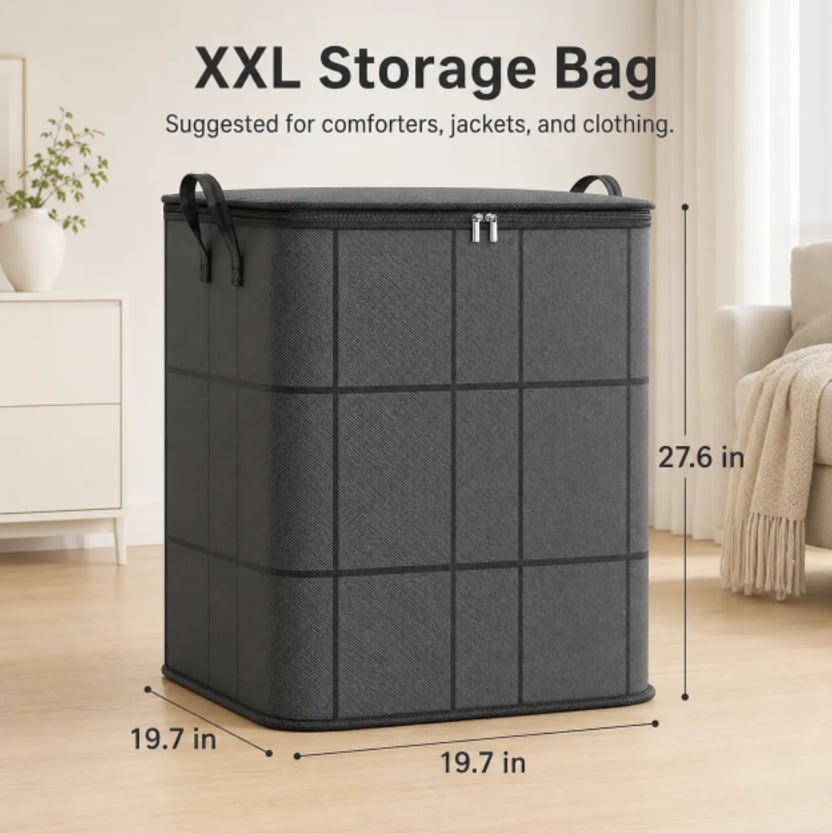 🔥LAST DAY 50% OFF ✨-Spacious Moving Storage Bin