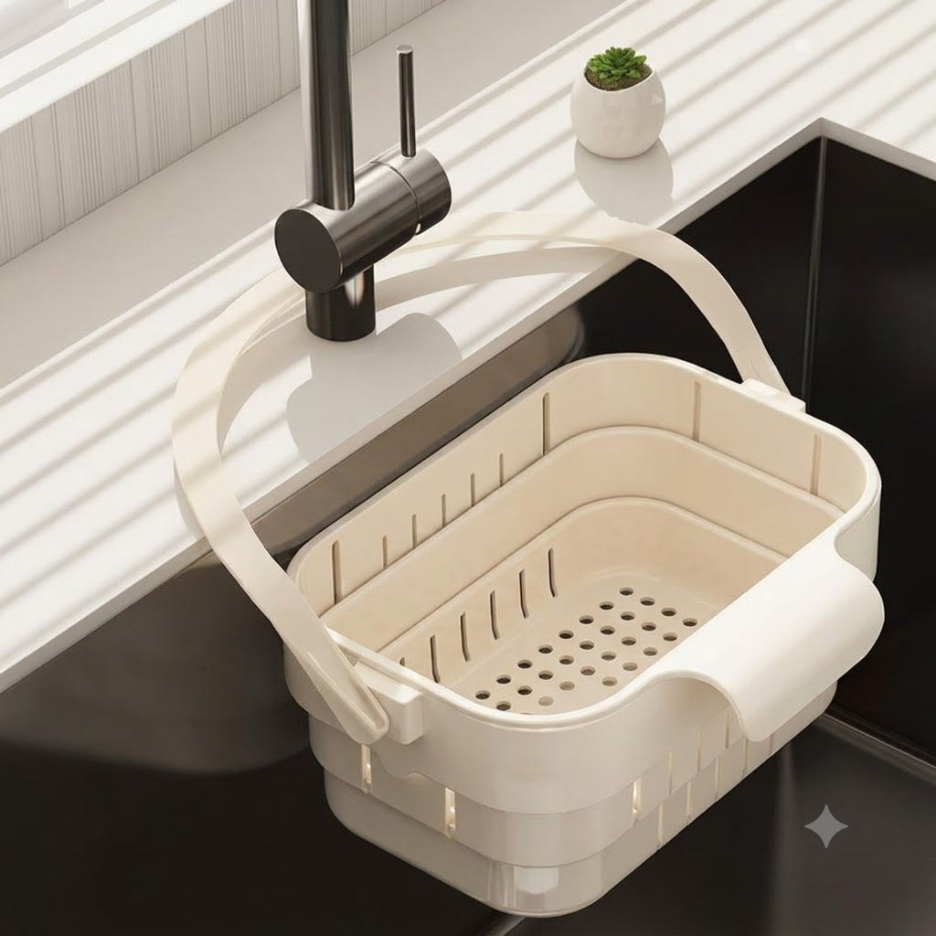 🔥💓LAST DAY 50% OFF ✨Fold-Flat Space-Saving Sink Strainer