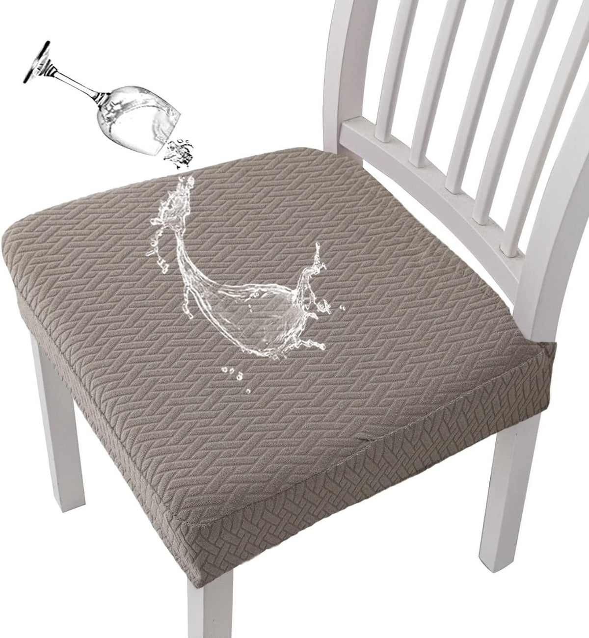 ⏳ FINAL 24 HOURS · 50% OFF🪑Waterproof Jacquard Chair Seat Covers – Protect And Refresh