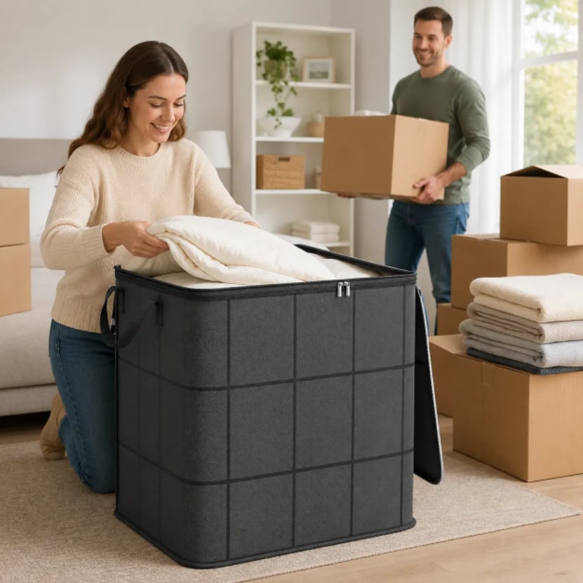 Dobryla®⚡Hot Sales 50% OFF🔥-Spacious Moving Storage Bin