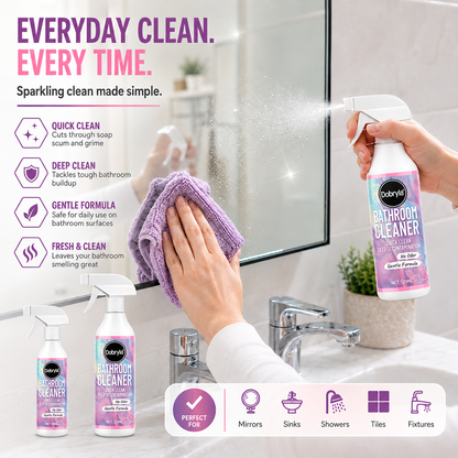 ⏳ FINAL 24 HOURS · 50% OFF🍄 Mold & Grime Gone Fast – Powerful Bathroom Cleaning Spray