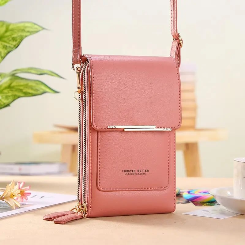 Dobryla®💞LAST DAY 50% OFF ✨👜📱Simple and elegant women's touchscreen crossbody phone wallet