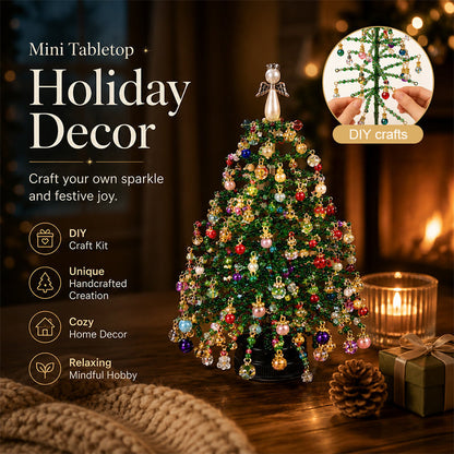 🎄 DIY Beaded Christmas Tree Kit – 5 Unique Styles