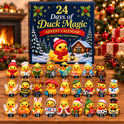 🦆 24-Day Duck Christmas Advent Calendar With 24 Surprise Figures