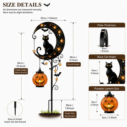 Dobryla®🎃 Halloween Early Bird Sale | 50% OFF Pumpkin Moon Garden Stake Light