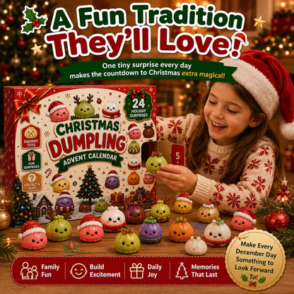 🎄 24 Days of Squishy Surprises Christmas Advent Calendar