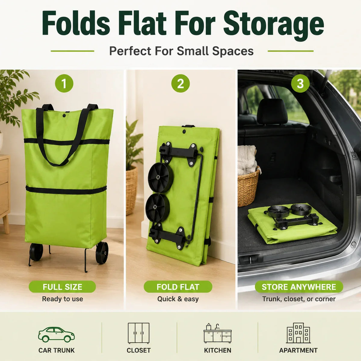 🛒Foldable Storage Organizer for Home & Travel