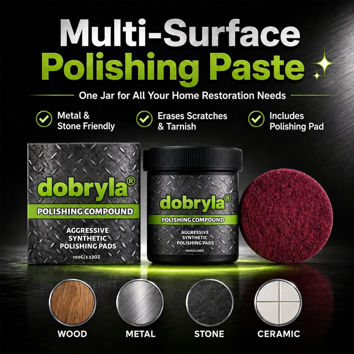 🔥LAST DAY 50% OFF ✨ All-in-One Surface Restoration Polish – Restore Dull Shine