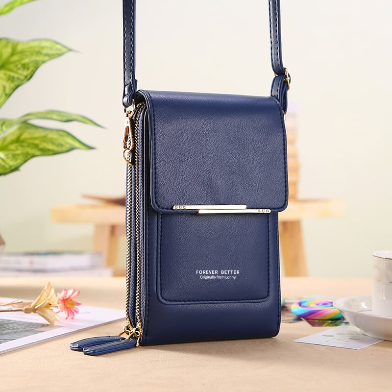 Dobryla®💞LAST DAY 50% OFF ✨👜📱Simple and elegant women's touchscreen crossbody phone wallet