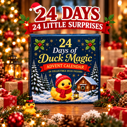 🦆 24-Day Duck Christmas Advent Calendar With 24 Surprise Figures
