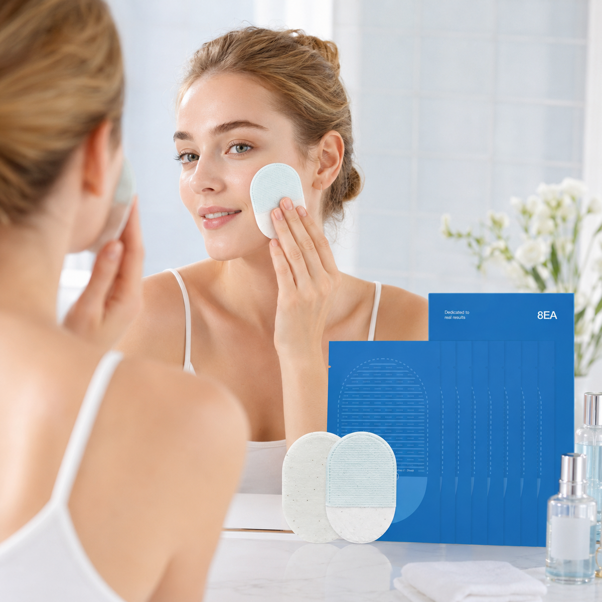 🔥Lasy day 50% OFF-🔥Body Exfoliating Scrub Pads For Bumpy Flaky Skin 8 Pack