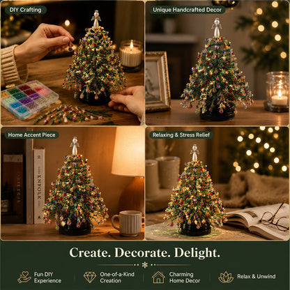 🎄 DIY Beaded Christmas Tree Kit – 5 Unique Styles
