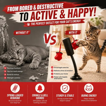 ✨LAST DAY 50% OFF ✨Interactive Cat Punching Bag Toy