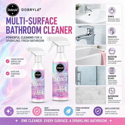 ⏳ FINAL 24 HOURS · 50% OFF🍄 Mold & Grime Gone Fast – Powerful Bathroom Cleaning Spray