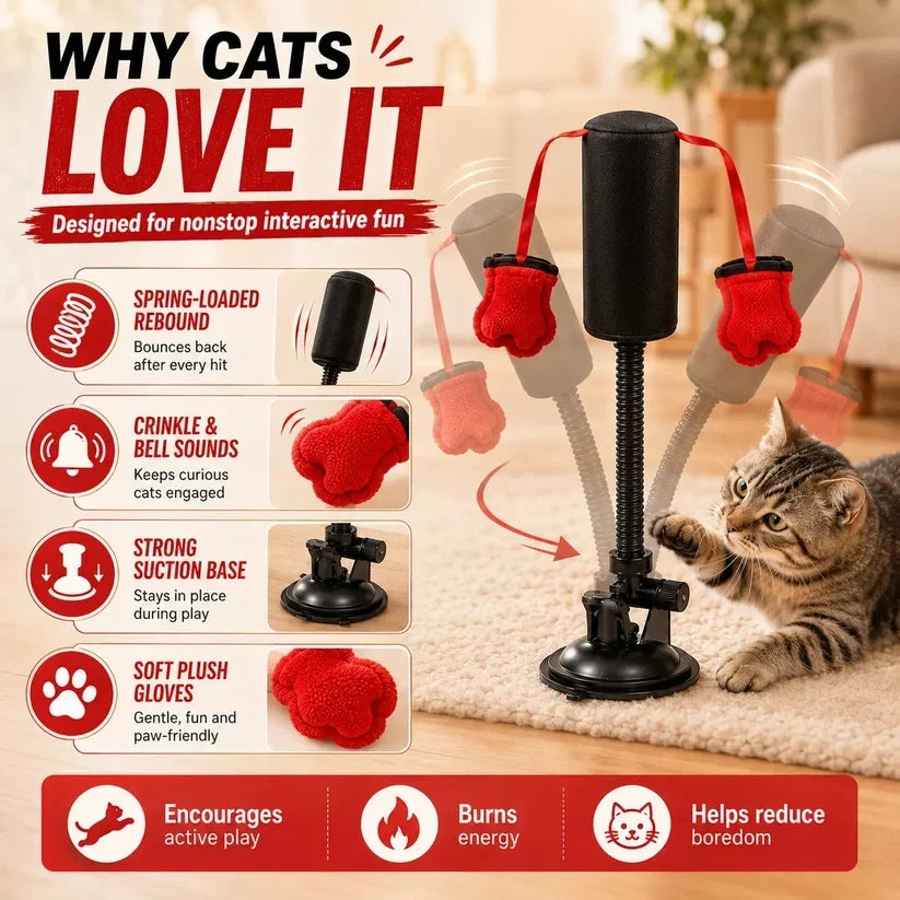 ✨LAST DAY 50% OFF ✨Interactive Cat Punching Bag Toy
