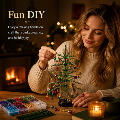 🎄 DIY Beaded Christmas Tree Kit – 5 Unique Styles