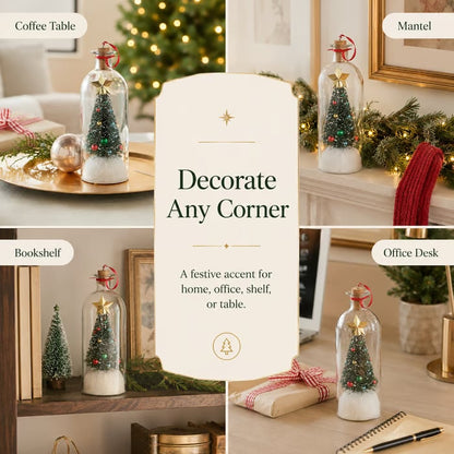 🎙️ Recordable Christmas Tree Bottle – 30-Second Voice Message