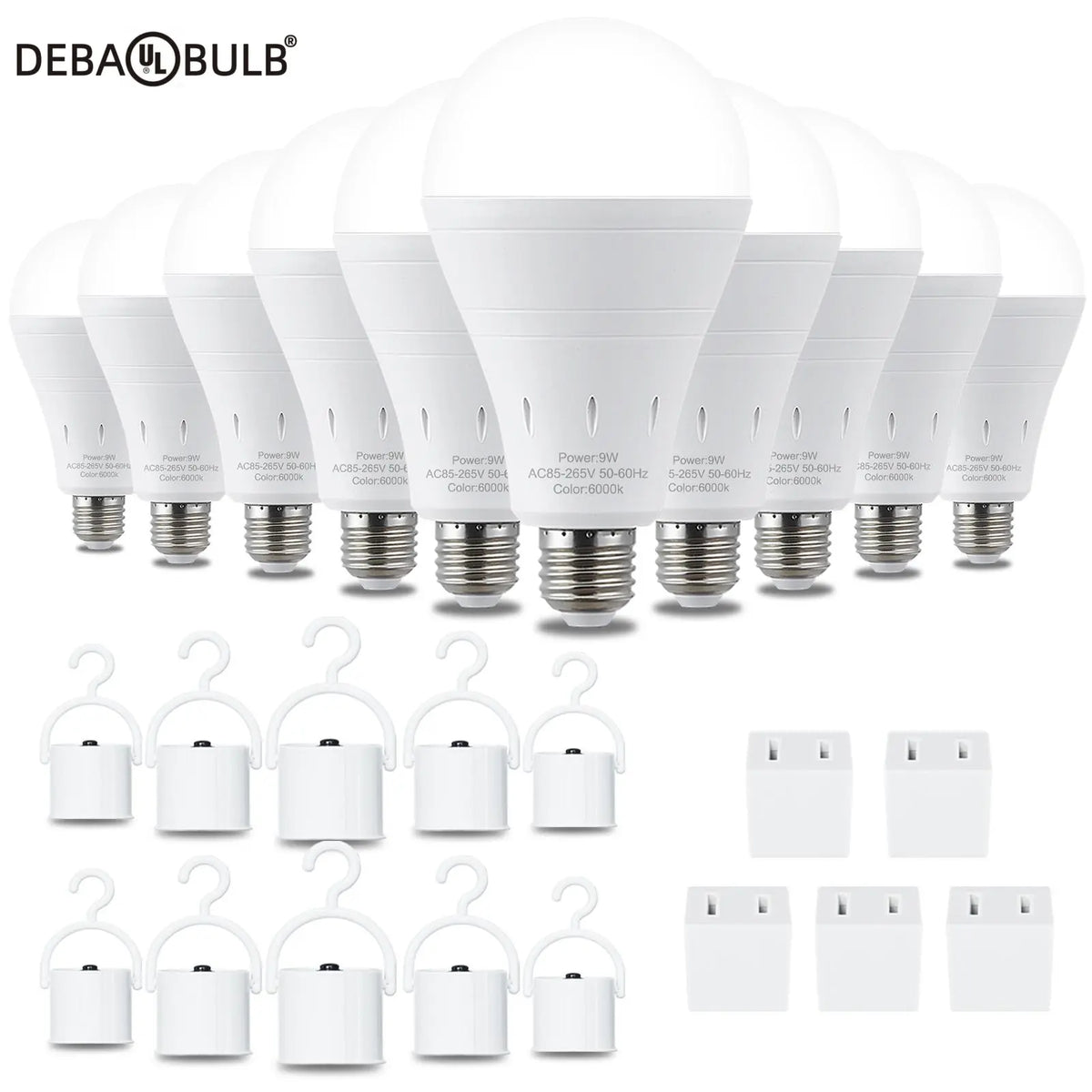 💡Rechargeable Emergency Light Bulbs – Stay Lit During Outages