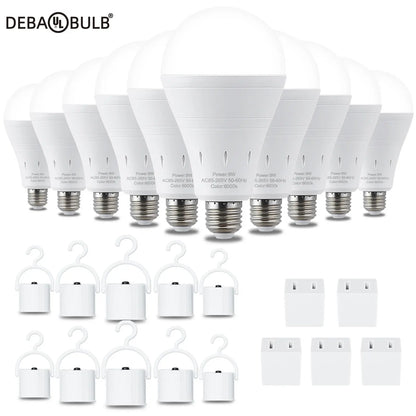 💡Rechargeable Emergency Light Bulbs – Stay Lit During Outages