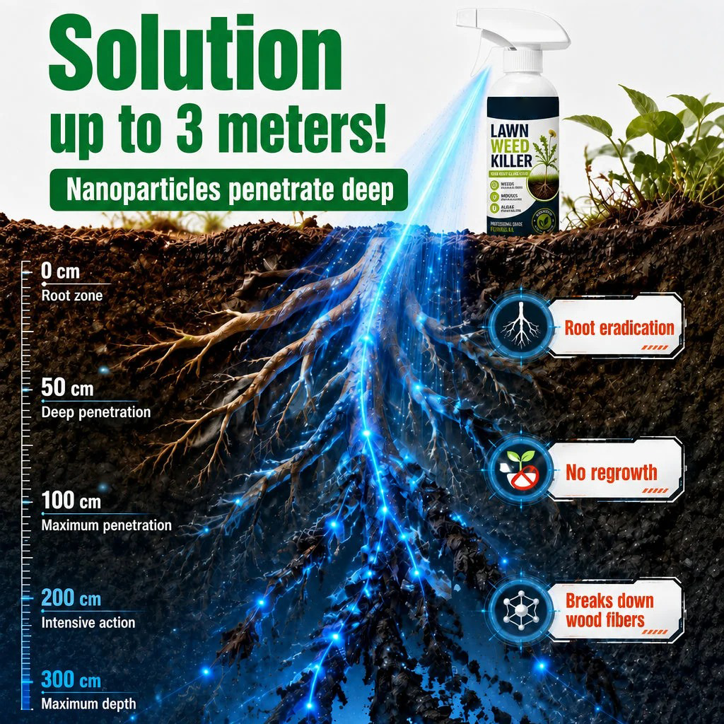 ⏳ FINAL 24 HOURS · 50% OFF🌿 Lawn Weed Killer – Fast & Easy Weed Removal