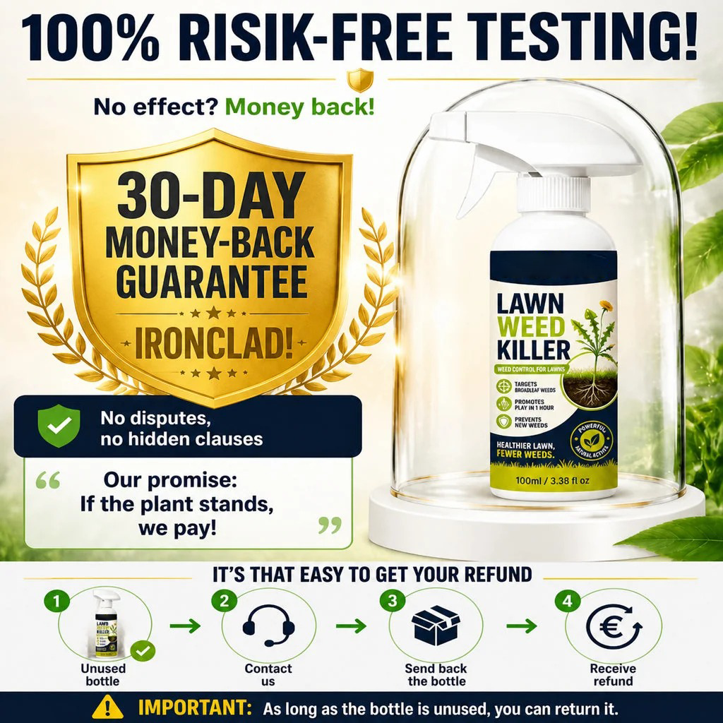 ⏳ FINAL 24 HOURS · 50% OFF🌿 Lawn Weed Killer – Fast & Easy Weed Removal