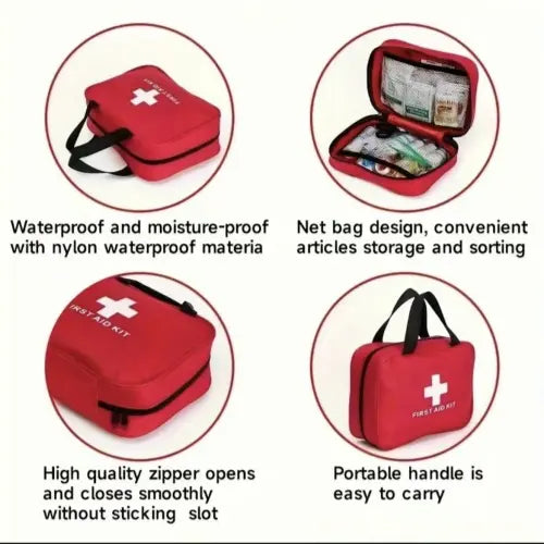 ⏳ FINAL 24 HOURS · 50% OFF🩹 160-Piece Portable First Aid Kit – Everyday Essentials Ready To Go