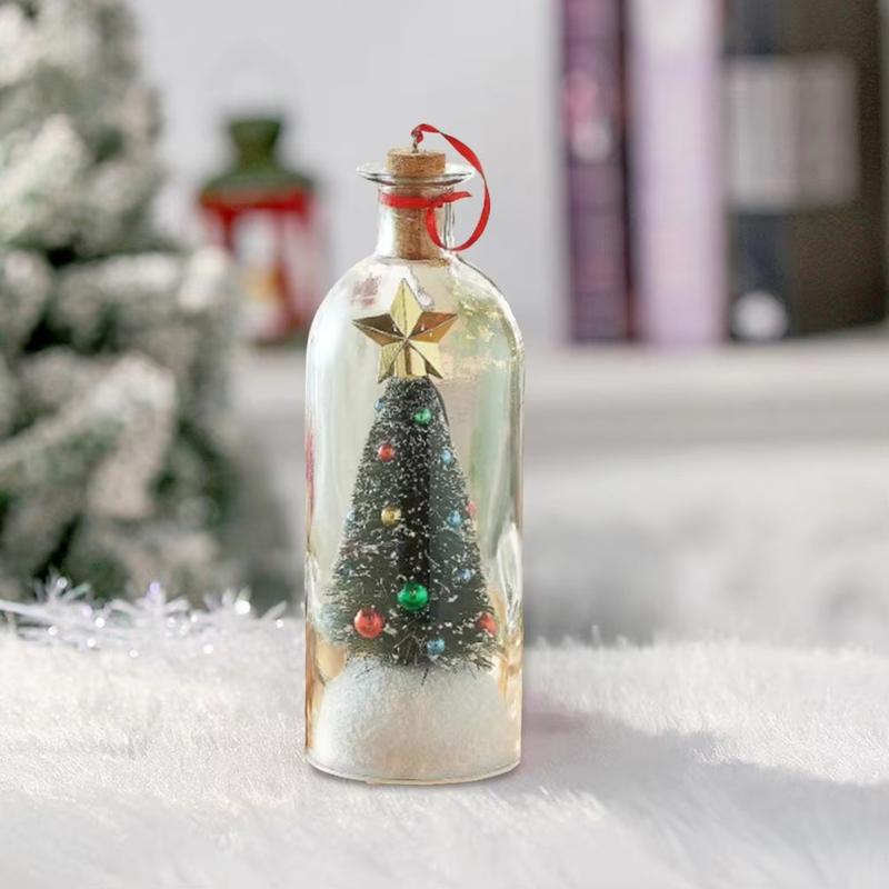 🎙️ Recordable Christmas Tree Bottle – 30-Second Voice Message