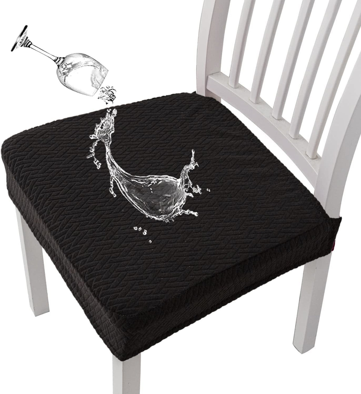 ⏳ FINAL 24 HOURS · 50% OFF🪑Waterproof Jacquard Chair Seat Covers – Protect And Refresh
