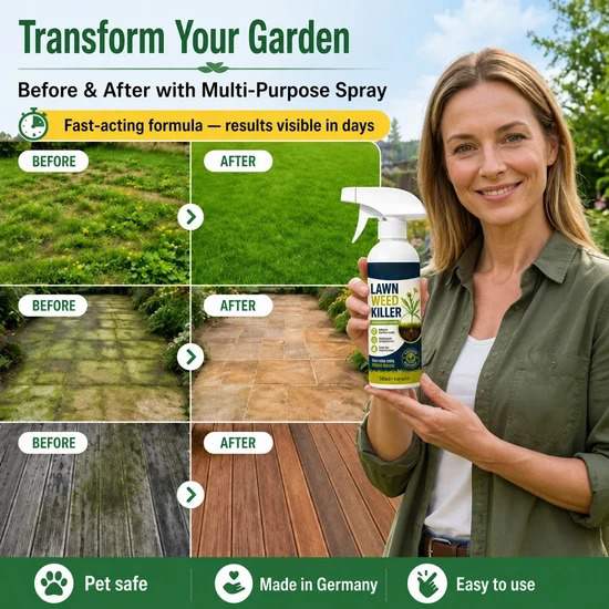 ⏳ FINAL 24 HOURS · 50% OFF🌿 Lawn Weed Killer – Fast & Easy Weed Removal