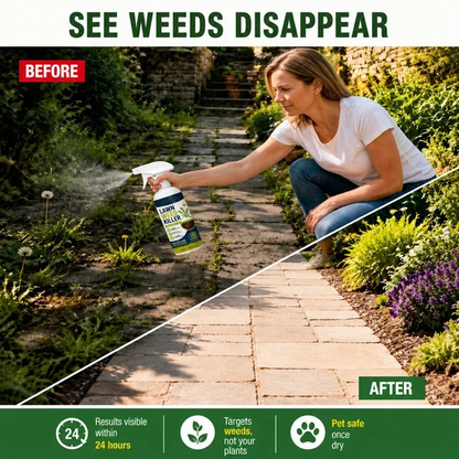 ⏳ FINAL 24 HOURS · 50% OFF🌿 Lawn Weed Killer – Fast & Easy Weed Removal