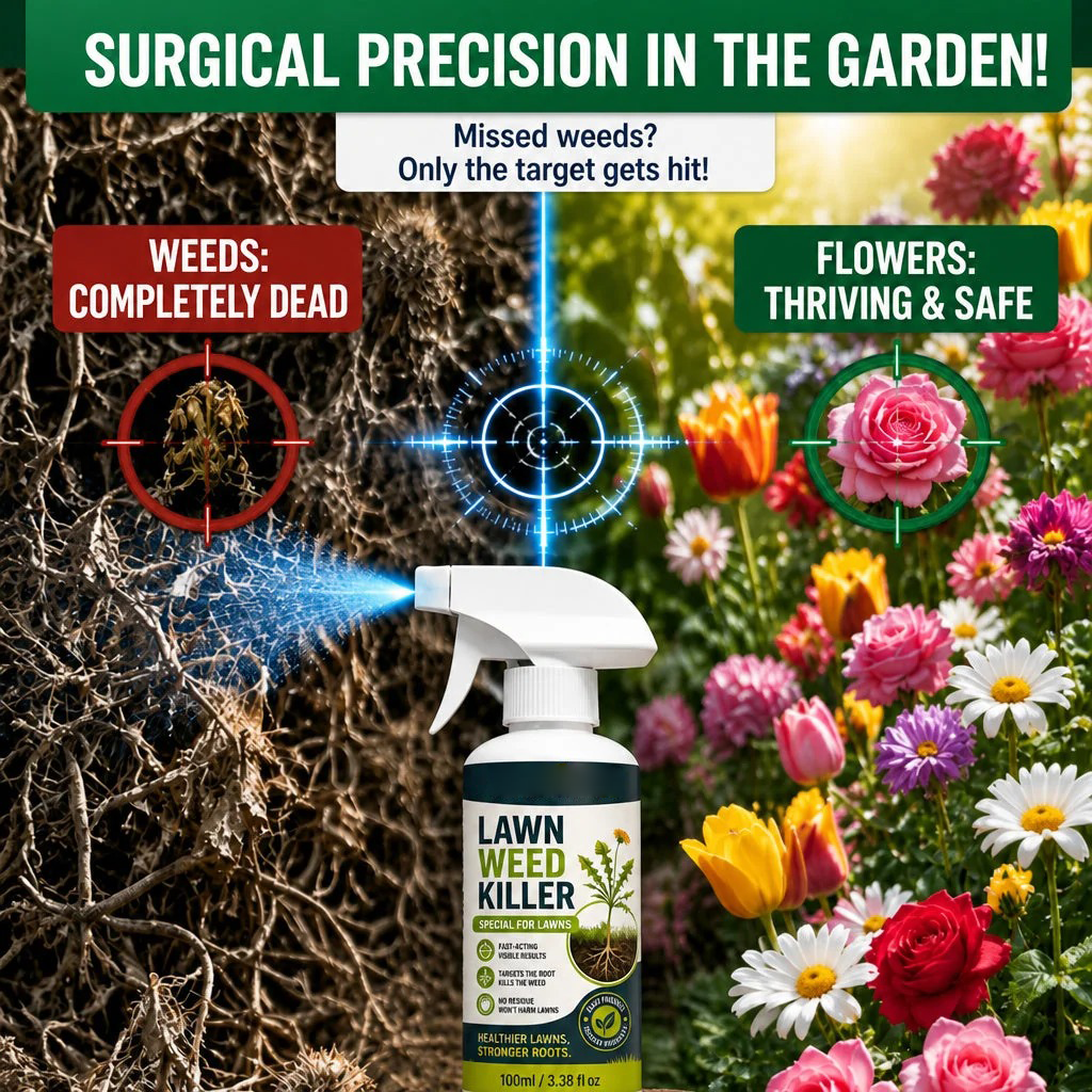 ⏳ FINAL 24 HOURS · 50% OFF🌿 Lawn Weed Killer – Fast & Easy Weed Removal