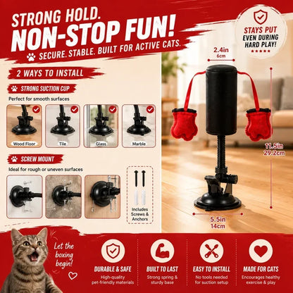 ✨LAST DAY 50% OFF ✨Interactive Cat Punching Bag Toy