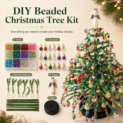 🎄 DIY Beaded Christmas Tree Kit – 5 Unique Styles