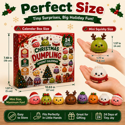 🎄 24 Days of Squishy Surprises Christmas Advent Calendar