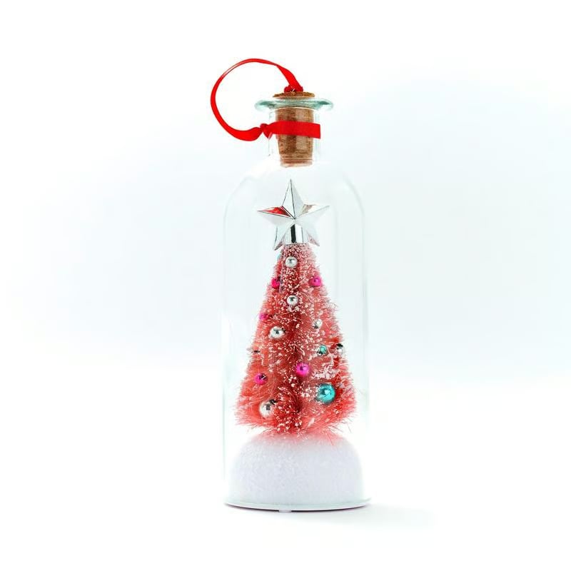 🎙️ Recordable Christmas Tree Bottle – 30-Second Voice Message