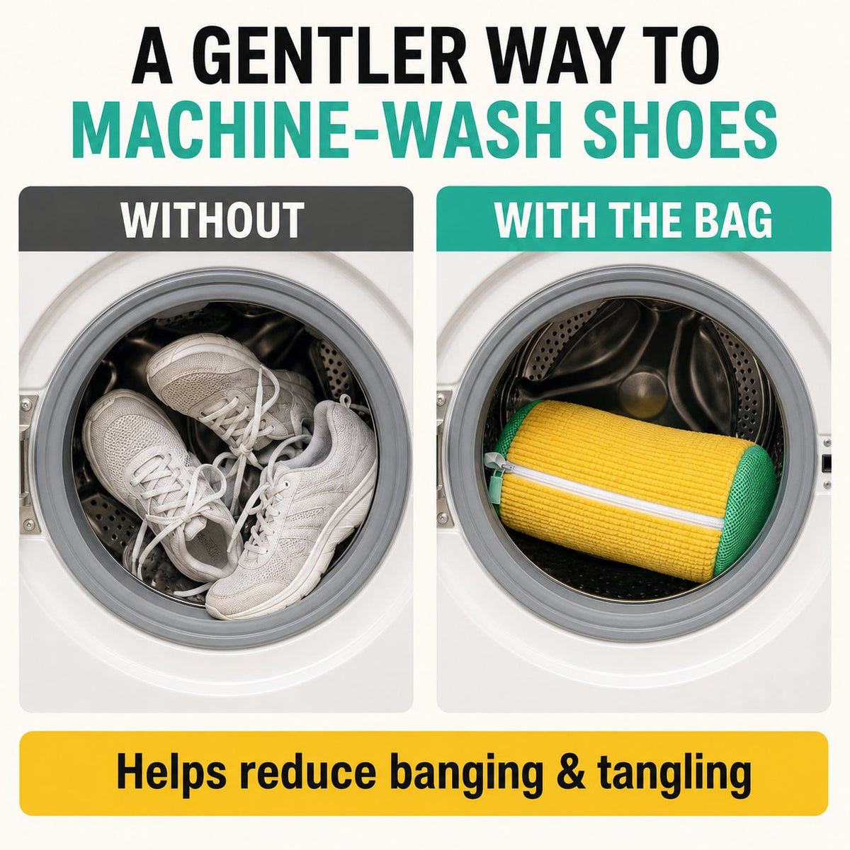 🔥Lasy day 50% OFF-🔥Laundry Shoe Washing Bag for Washing Machine
