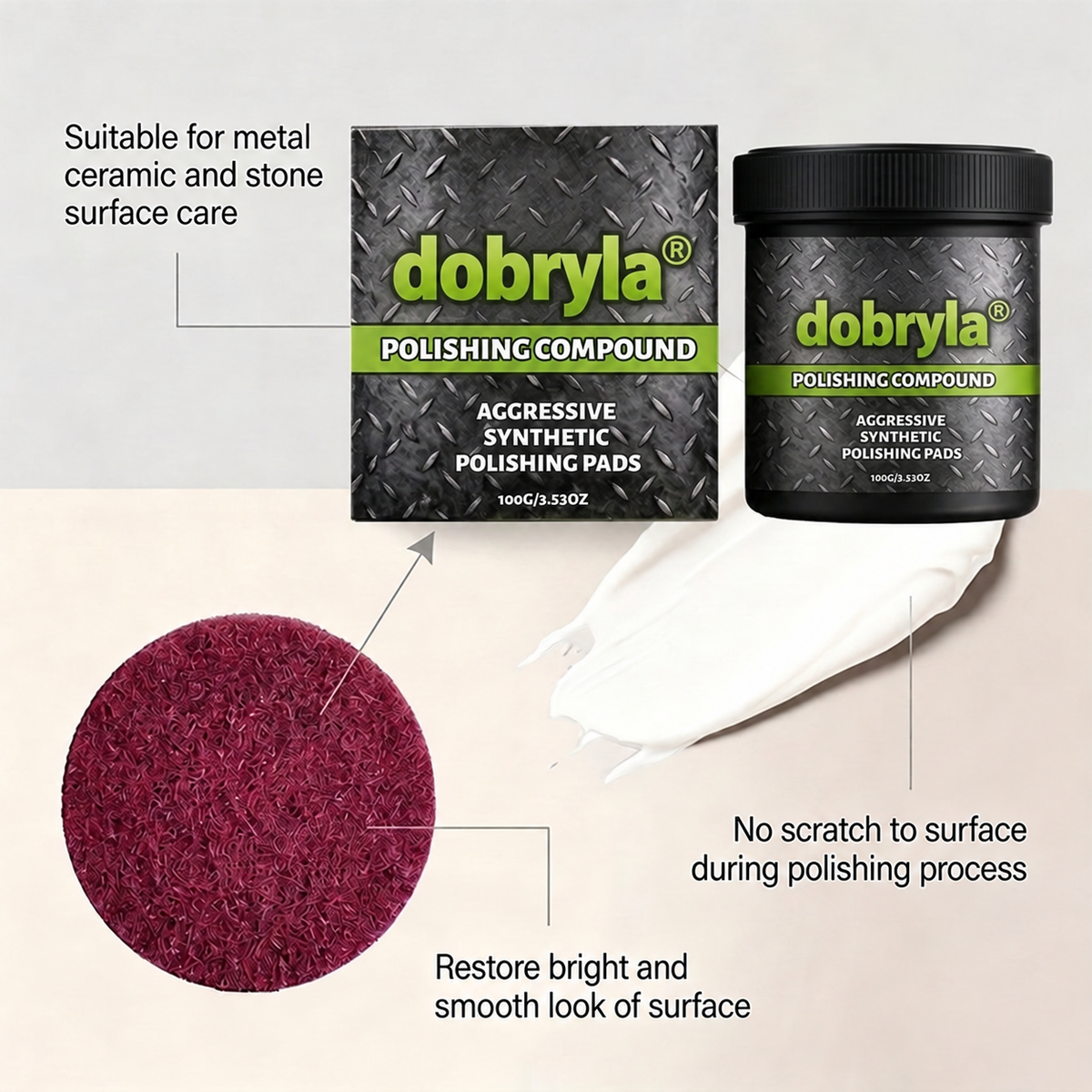 🔥LAST DAY 50% OFF ✨ All-in-One Surface Restoration Polish – Restore Dull Shine