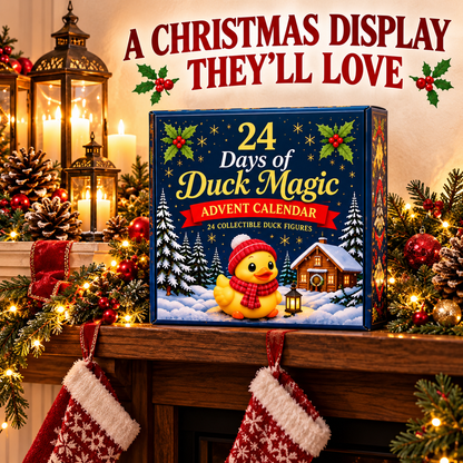 🦆 24-Day Duck Christmas Advent Calendar With 24 Surprise Figures