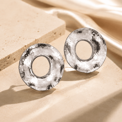 Vera Sculptural Hoop Earrings