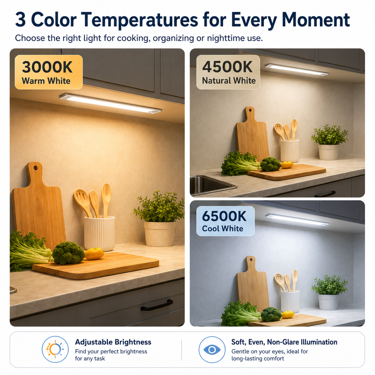 🔥LAST DAY 50% OFF ✨Motion Sensor Cabinet Light – No Wiring Needed