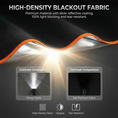 🔥LAST DAY 50% OFF ✨ Portable Heat-Insulating Vehicle Sunshade, Upgraded Thickened Front Window Sun Shade