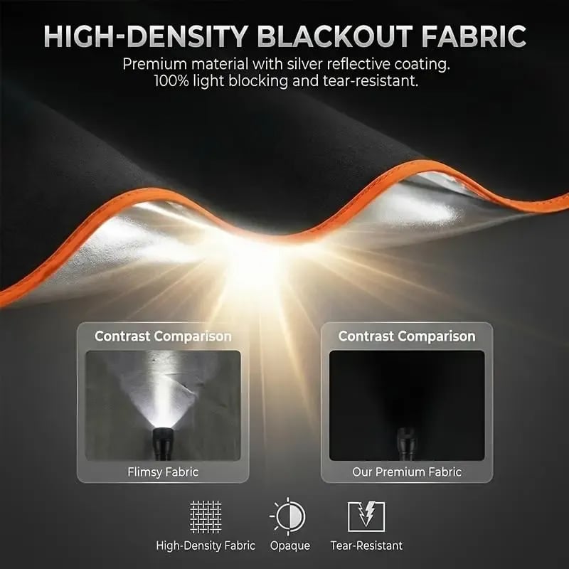 ⏳ FINAL 24 HOURS · 50% OFF🚗Portable Heat-Insulating Vehicle Sunshade, Upgraded Thickened Front Window Sun Shade