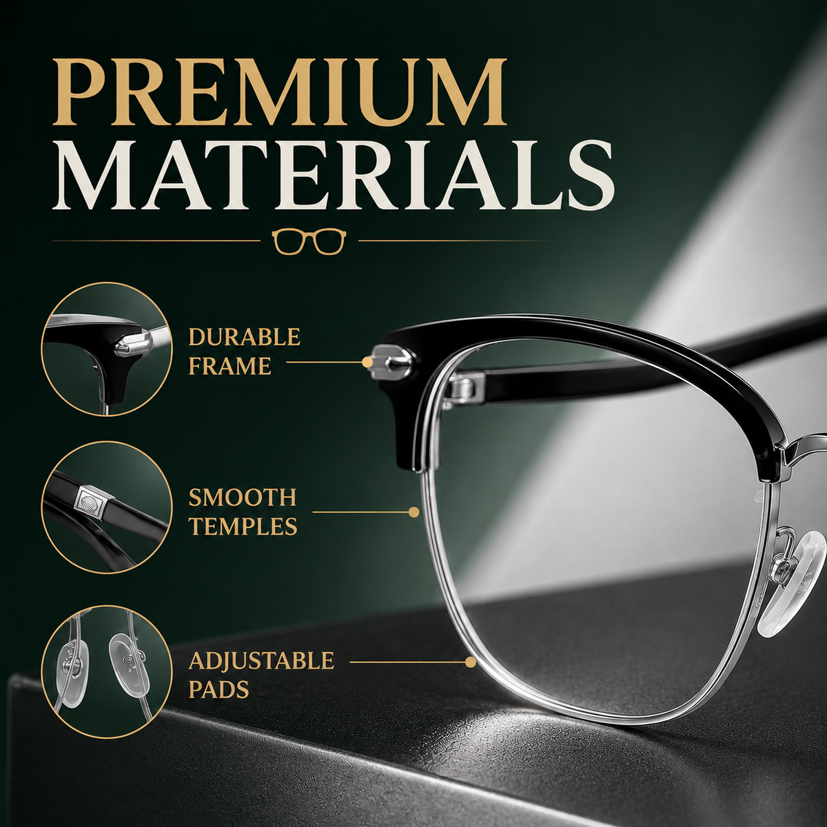 Dropavira® Ultra Light Anti Blue Presbyopic Glasses