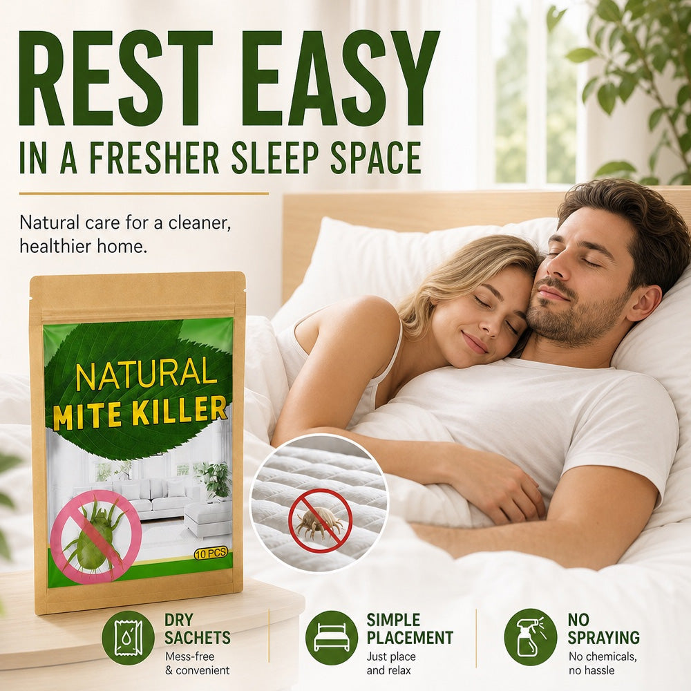 ⏳ FINAL 24 HOURS · 50% OFF🌿 Bed Bug & Dust Mite Repellent Sachets – Just Place and Leave
